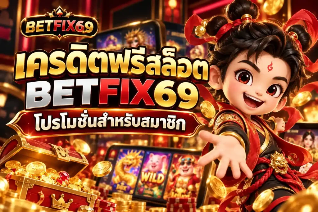 เครดิตฟรีสล็อต BETFIX69