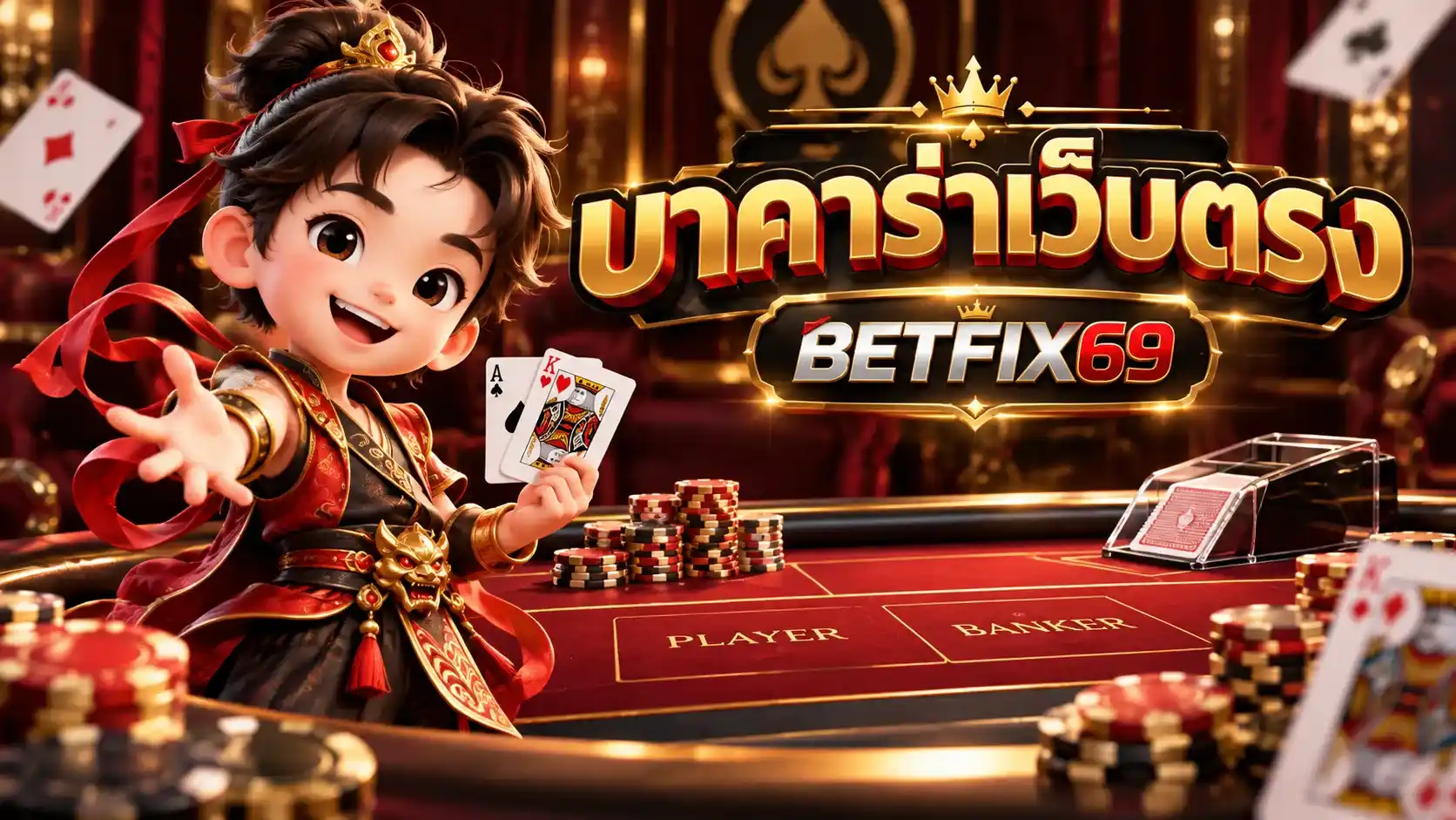 บาคาร่าเว็บตรง BETFIX69 เล่นบาคาร่าออนไลน์ผ่านระบบเว็บตรง