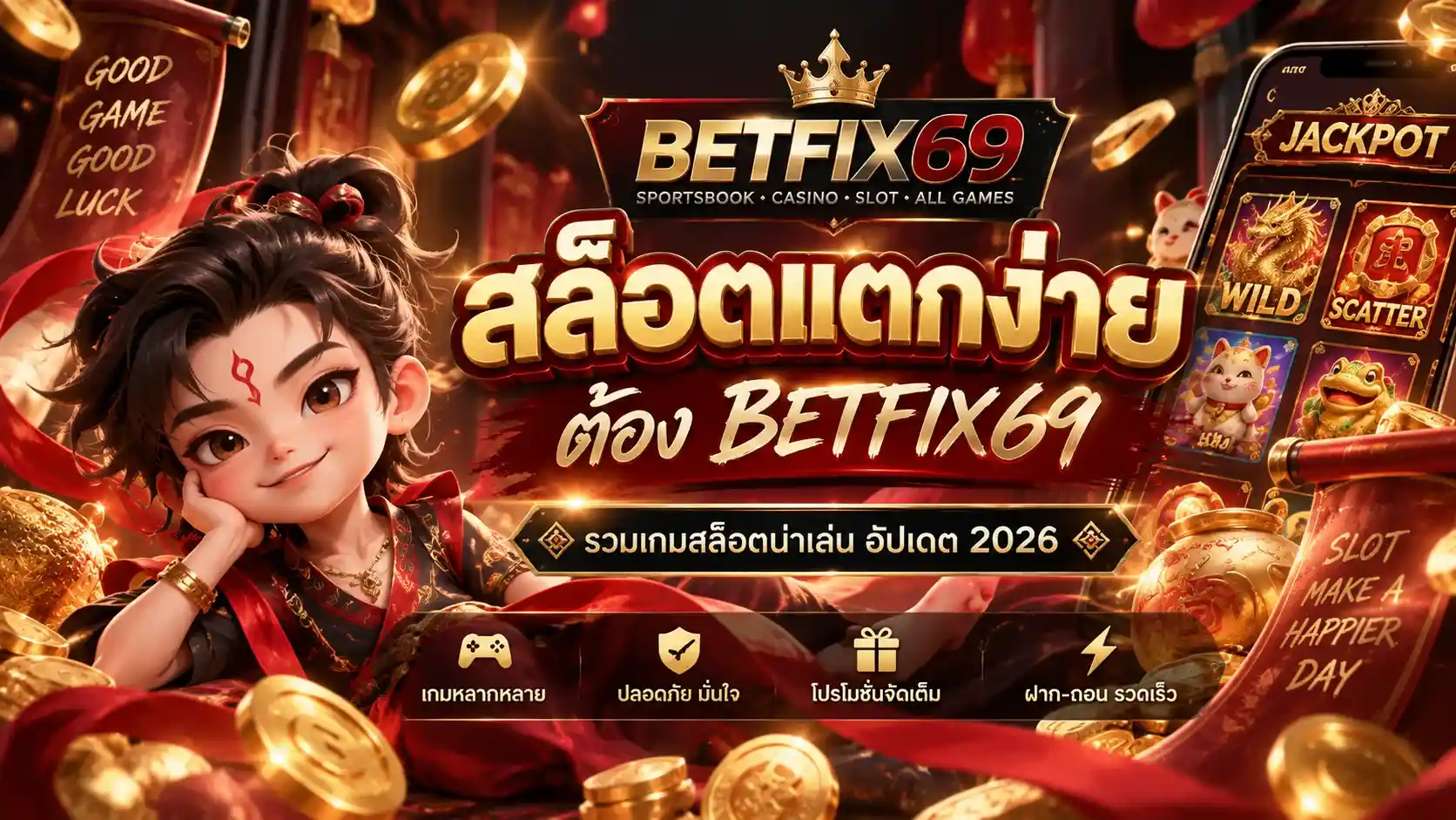 สล็อตออนไลน์ BETFIX69